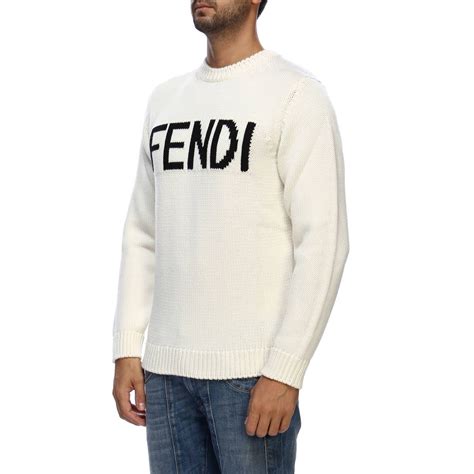 fendi white sweater.